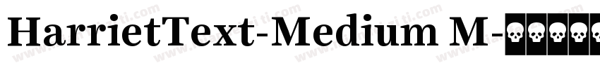 HarrietText-Medium M字体转换